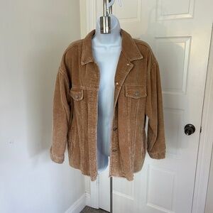 Newbury Kustom Beige Corduroy Jacket